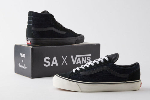 2016, Steven Alan collaborates on a line with Vans Vault.