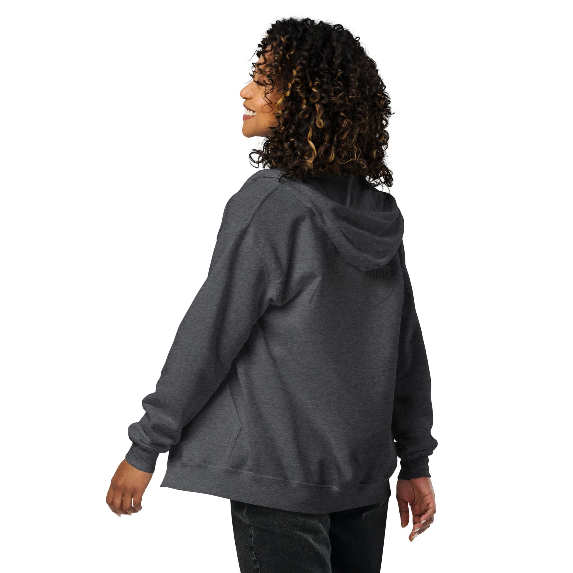 Product mockup (Dark Heather)