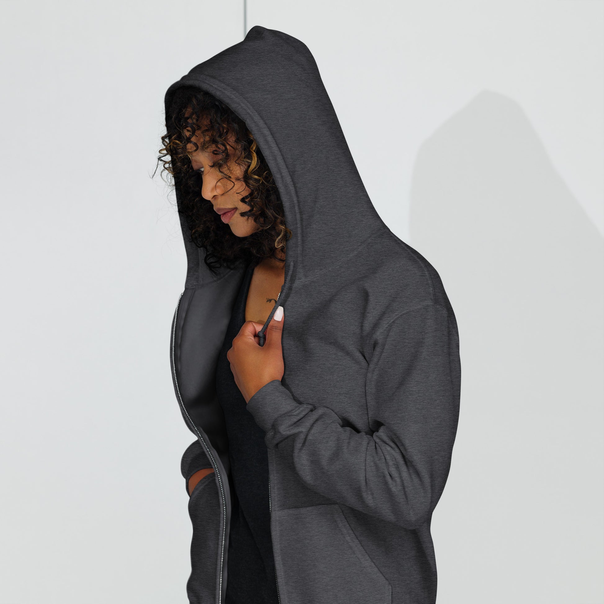 Product mockup (Dark Heather)