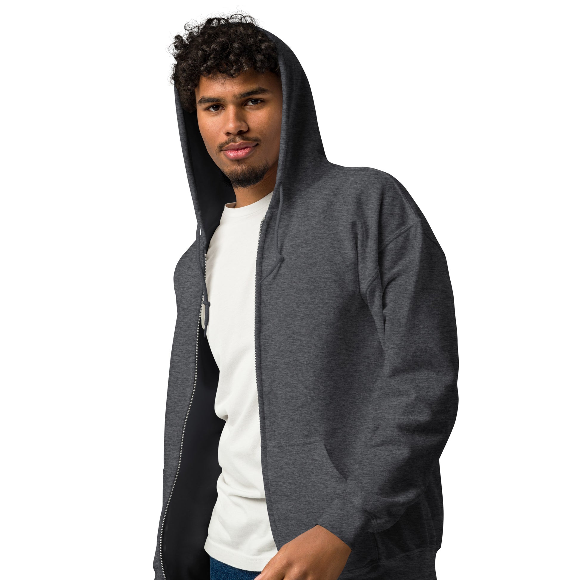 Product mockup (Dark Heather)